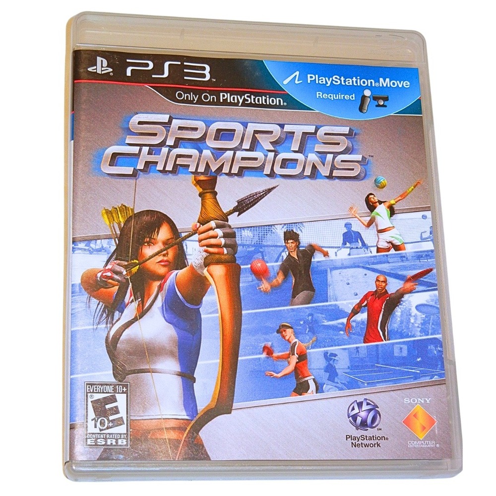 Sports Champions Sony PlayStation 3 PS3 Move Required Video Game No Manual
